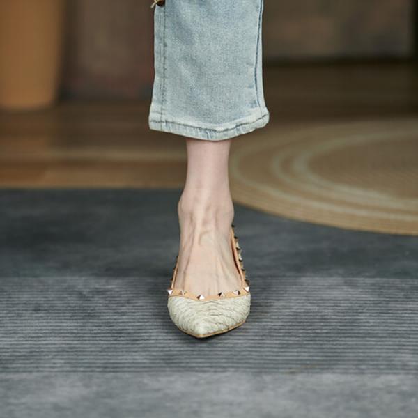 Exquisite Handcrafted Leather Women's Shoes: Luxury, Elegance, and Superior Craftsmanship(EcqiH-5026)