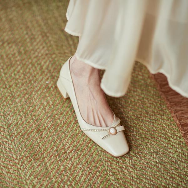 Exquisite Handmade Leather Women's Shoes: Elevate Your Elegance with Luxury Craftsmanship(EcqiT-2037)