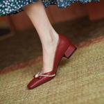 Exquisite Handmade Leather Women's Shoes: Elevate Your Elegance with Luxury Craftsmanship(EcqiT-2037)