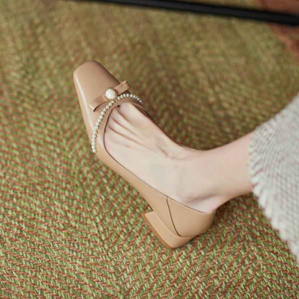 Exquisite Handmade Leather Women's Shoes: Elevate Your Elegance with Luxury Craftsmanship(EcqiT-2037)