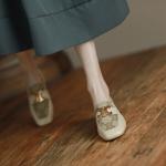 Handcrafted Genuine Leather Women's Shoes: Elegance Meets Luxury in Every Stitch(EcqiH-42)