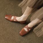 Handcrafted Luxury Leather Women's Shoes: Elegance Redefined(EcqiH-1805)