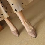 Luxurious Handcrafted Leather Women's Shoes: Elegance Meets Artisan Quality(EcqiH-2725)