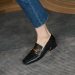 Luxurious Handmade Leather Women’s Shoes(EcqiH-5015)