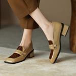 Handcrafted Leather Women's Shoes: Elegance Meets Luxury Quality(EcqiHL-891)