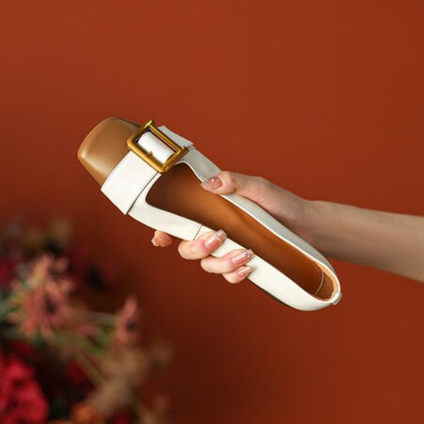 Exquisite Handmade Leather Women's Shoes: Luxury and Elegance Redefined(EcqiH-955)