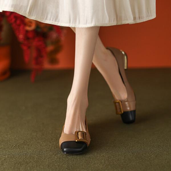 Exquisite Handmade Leather Women's Shoes: Luxury and Elegance Redefined(EcqiH-955)