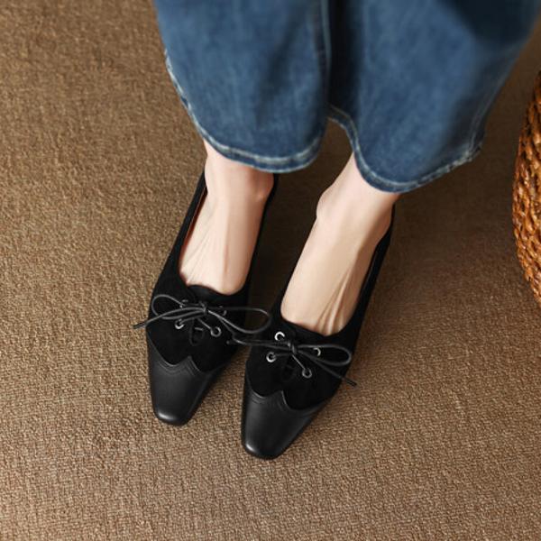 Handcrafted Luxury Leather Women’s Shoes - Elegance Redefined(EcqiH-1205)