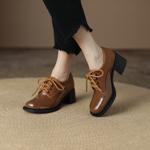 Handcrafted Genuine Leather Women’s Shoes: Luxury & Elegance(EcqiH-98)