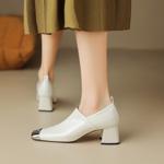 Exquisite Handmade Leather Women's Shoes: Elegance and Luxury Await(EcqiHL-1785)