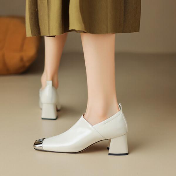 Exquisite Handmade Leather Women's Shoes: Elegance and Luxury Await(EcqiHL-1785)