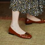 Exquisite Handcrafted Leather Women’s Shoes: Luxury Elegance(EcqiZ-376)