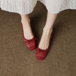 Handcrafted Luxury Genuine Leather Women's Shoes - Elegance in Every Stitch(EcqiH-1735)