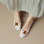 Luxury Handcrafted Genuine Leather Women's Shoes: Elegance in Every Stitch(EcqiH-1820)