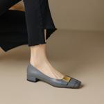 Luxury Handcrafted Genuine Leather Women's Shoes: Elegance in Every Stitch(EcqiH-1820)