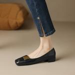 Luxury Handcrafted Genuine Leather Women's Shoes: Elegance in Every Stitch(EcqiH-1820)