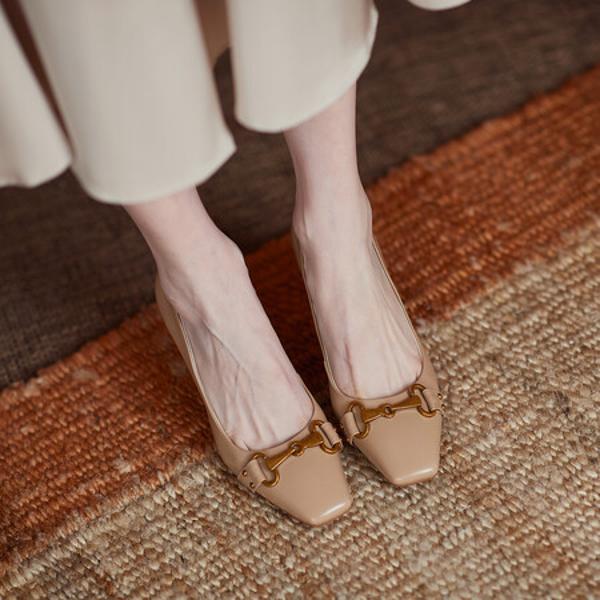 Handcrafted Luxe Leather Shoes for Elegant Women(EcqiT-2045)