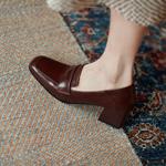 Handcrafted Luxury Leather Women's Shoes: Timeless Elegance and Superior Craftsmanship(EcqiZ-382)