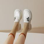 Elegant Handcrafted Leather Women's Shoes of Premium Quality(EcqiH-929)