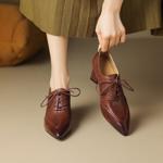 Luxury Handmade Leather Women's Shoes: Elegance in Craftsmanship and Quality(EcqiHL-1789)