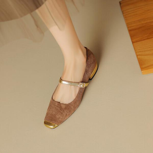 Exquisite Handcrafted Leather Women's Shoes: Elegant Luxury Essentials(EcqiH-1825)