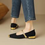 Exquisite Handcrafted Leather Women's Shoes: Elegant Luxury Essentials(EcqiH-1825)