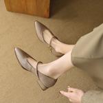 Handcrafted Genuine Leather Women's Shoes: Elegance Redefined(EcqiH-2772)
