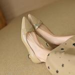 Exquisite Handmade Leather Women's Shoes: Elegance Meets Luxury Craftsmanship(EcqiH-2776)
