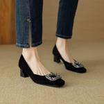 Exquisite Handmade Leather Women's Shoes: Luxury, Craftsmanship, and Elegance(EcqiH-2782)