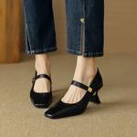 Handcrafted Luxury Leather Women's Shoes: Elegance in Every Stitch(EcqiHL-2795)