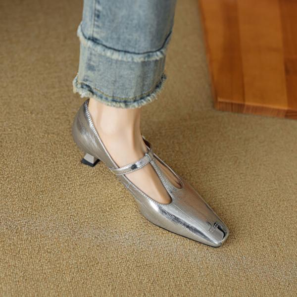 Timeless Elegance: Handcrafted Genuine Leather Women's Shoes of Luxury Quality(EcqiHL-2792)