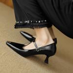 Timeless Elegance: Handcrafted Genuine Leather Women's Shoes of Luxury Quality(EcqiHL-2792)