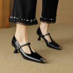 Timeless Elegance: Handcrafted Genuine Leather Women's Shoes of Luxury Quality(EcqiHL-2792)