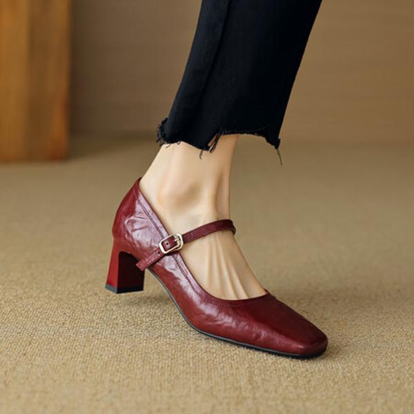 Luxury Handcrafted Leather Women's Shoes – Supreme Quality(EcqiH-2735-Z)