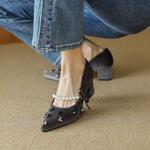 Exquisite Handcrafted Genuine Leather Women's Shoes for Luxurious Elegance(EcqiH-2739)