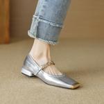 Exquisite Handmade Leather Women's Shoes: Timeless Elegance(EcqiH-2738)