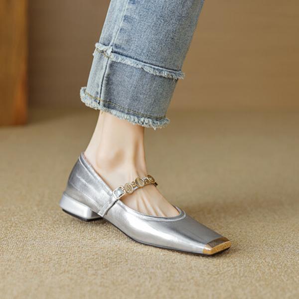 Exquisite Handmade Leather Women's Shoes: Timeless Elegance(EcqiH-2738)