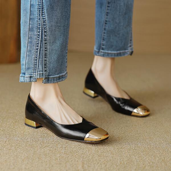 Handcrafted Luxury Leather Women's Shoes - Elegance Redefined(EcqiHL-2820)