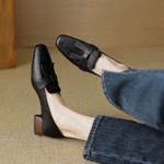 Exquisite Handcrafted Leather Women's Shoes - Where Luxury Meets Elegance(EcqiH-2806)