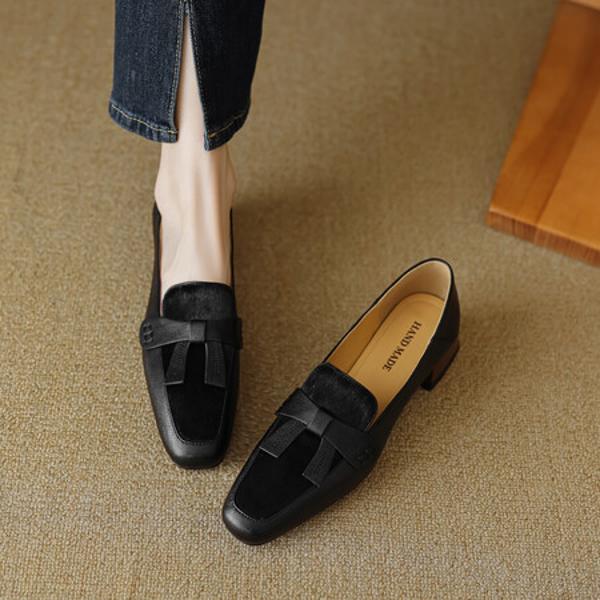 Exquisite Handcrafted Leather Women's Shoes - Where Luxury Meets Elegance(EcqiH-2806)