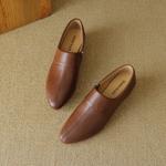 Handcrafted Leather Women’s Shoes: Elegance Meets Luxury(EcqiH-2807)