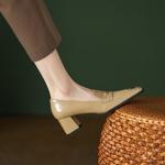 Exquisite Handmade Leather Women's Shoes for Luxury Elegance(EcqiHL-905)