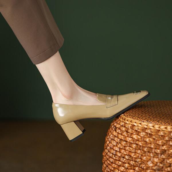 Exquisite Handmade Leather Women's Shoes for Luxury Elegance(EcqiHL-905)