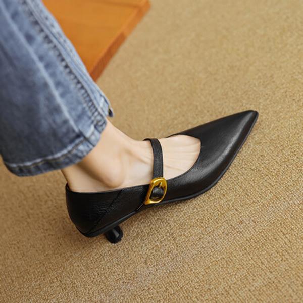 Artisan Crafted Luxury Leather Women’s Shoes(EcqiHL-2731-Z)