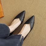 Handcrafted Genuine Leather Women's Shoes: Exquisite Craftsmanship & Timeless Elegance(EcqiH-2855)