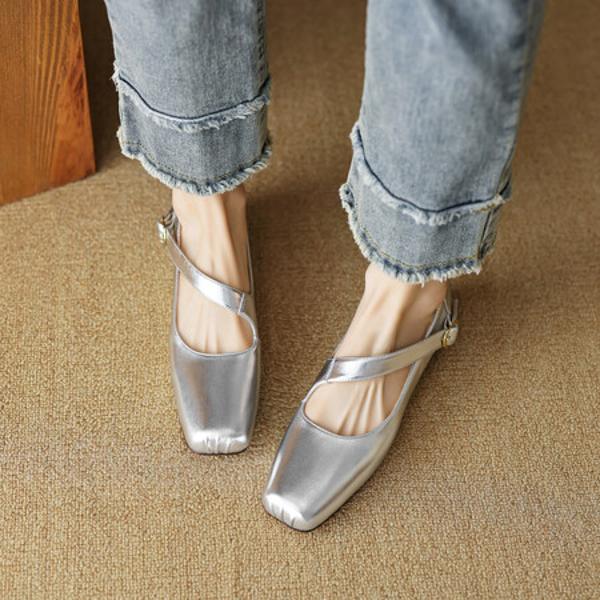 Luxury Handmade Leather Women’s Shoes with Exquisite Craftsmanship(EcqiH-2865)