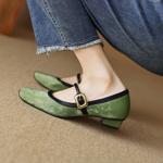 Exquisite Handmade Leather Women's Shoes: Luxury Craftsmanship & Elegance(EcqiH-2876)