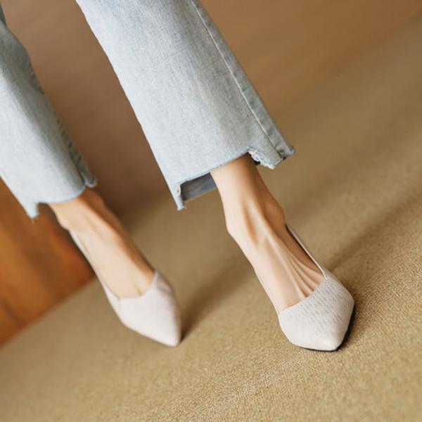 Luxury Handmade Leather Women’s Shoes - Elegance in Craftsmanship(EcqiH-2887)