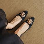 Handcrafted Genuine Leather Women's Shoes - Luxurious Elegance(EcqiH-2908)