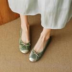 Handcrafted Genuine Leather Women's Shoes: Luxury, Elegance, and Quality.(EcqiH-2905)